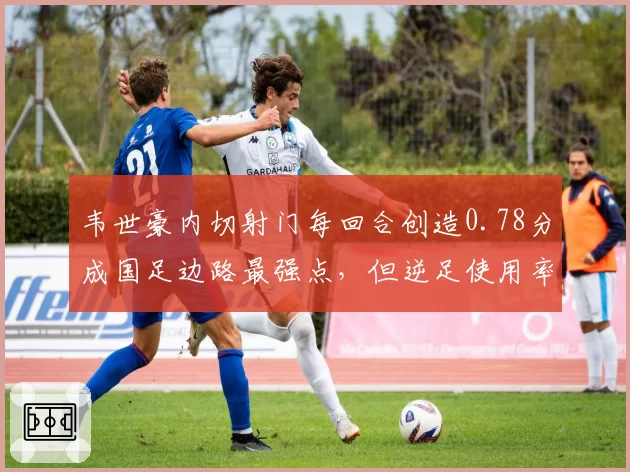 韦世豪内切射门每回合创造0.78分成国足边路最强点，但逆足使用率不足一成
